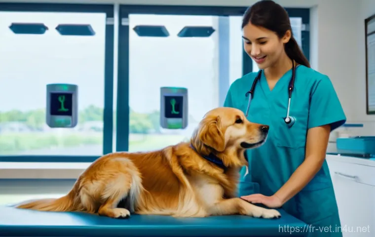 수의사 필수 과목 및 학습법 - **Prompt 1: The Aspiring Veterinarian's Study Nook**
"A candid, medium shot of a focused, divers...