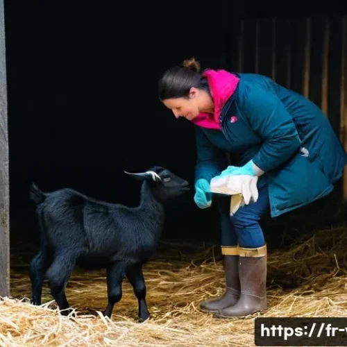 Home 24 수의학 전공 선택 시 알아야 할 점 - **A Rural French Veterinarian in Action:** A dedicated female veterinarian, appearing in her late 30...