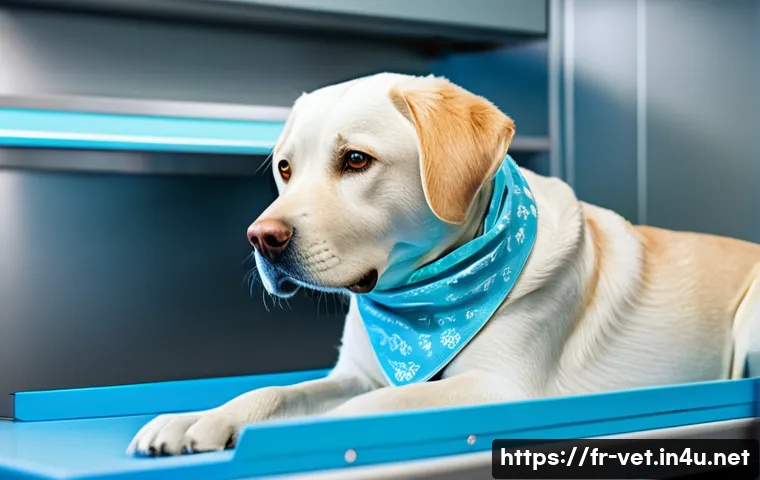 수의학 관련 국제 학회 참여하기 - **Prompt:** A compassionate veterinarian, a woman in her late 30s with kind eyes and a neat lab coat...